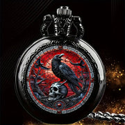 Fashion Retro Flip Decoration Necklace Watch Women