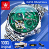 OLEVS Original Brand Men's Watches Moon Phase Starry DiskWaterproof Multifunctional Luminous Fully Automatic Mechanical Watch  ﻿